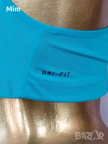NICE /DRI-FIT M Синьо спортно бюстие, снимка 5 - Спортни екипи - 54249148