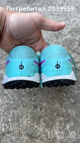 Футболни обувки Nike LEGEND 10 ACADEMY TF за изкуствена трева, стоножки - 44 номер, снимка 3 - Спортни обувки - 54596930
