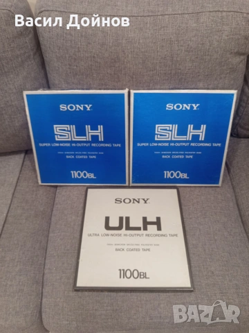 Магнетофонни ролки с лента SONY R11, снимка 2 - Други - 55096310