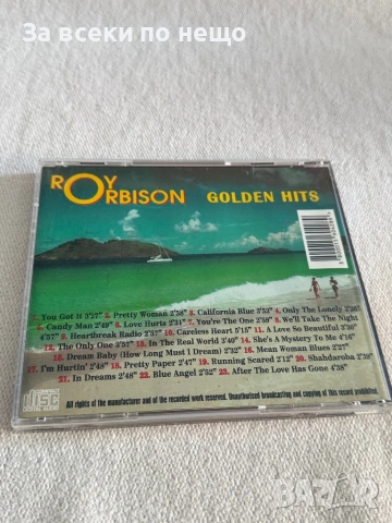 CD диск Roy Orbison - Golden Hits, снимка 3 - CD дискове - 54386570