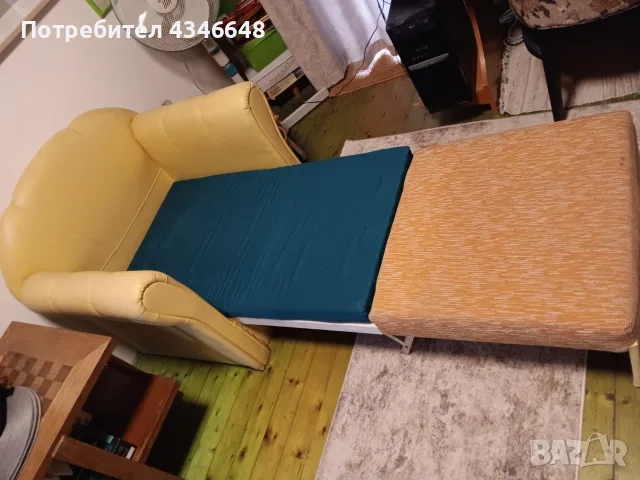 Разтегателен фотъойл, снимка 2 - Дивани и мека мебел - 55326148