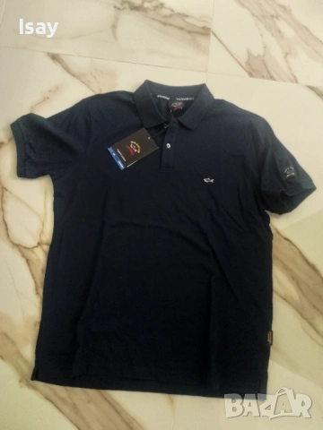 Мъжка тениска Паул Шарк 2ХЛ последен размер в тъмно син цвят 