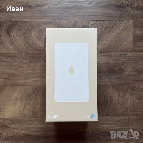 NAS устройство Ubiquiti UNAS 2, бяло