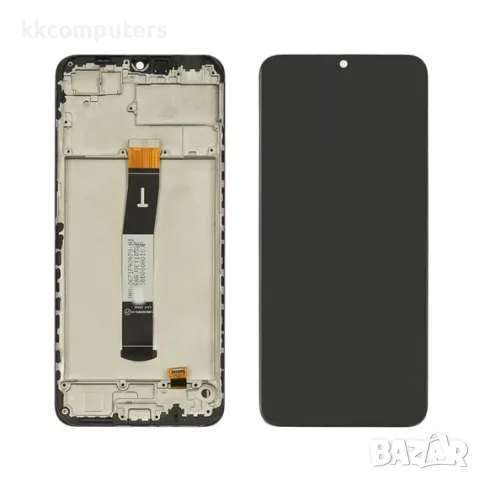 Дисплей за XIAOMI Redmi 10C/ Poco C40 с корпусна рамка Service Pack GXQC
