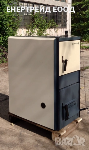 Чугунен котел на твърдо гориво Де Дитрих/De Dietrich 40 kW , снимка 2 - Отоплителни печки - 53974325