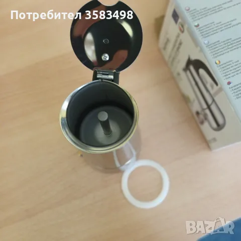 кафеварка от неръждаема стомана , снимка 3 - Кафемашини - 55455495