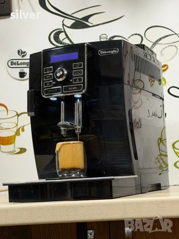 Кафемашина кафе автомат delonghi с гаранция