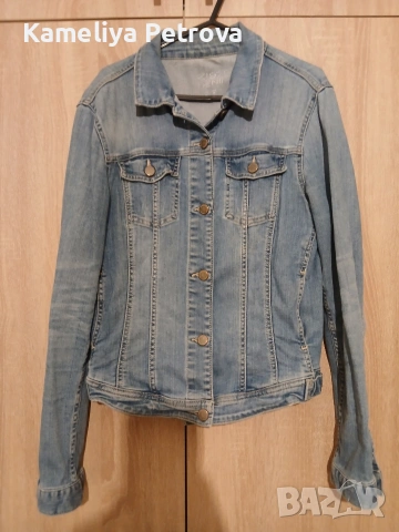 Дамско дънково яке