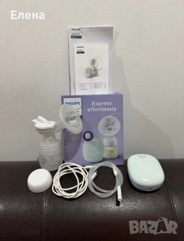 Помпа за кърма Philips Avent Single Electric Breast Pump Essential, снимка 2 - Помпи за кърма - 54275334