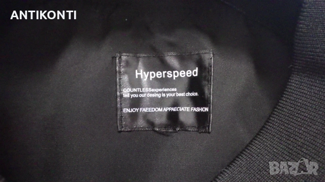 Бомбър яке Ghost Sirkle (Ace of Spades) Hyperspeed, снимка 6 - Якета - 54643016