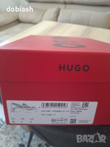  Лоуфъри Hugo Boss , снимка 4 - Дамски ежедневни обувки - 54399179