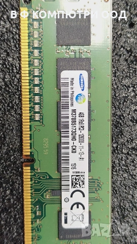 RAM памет Samsung 4GB DDR3 1600MHz PC3-12800U, снимка 2 - RAM памет - 55230532