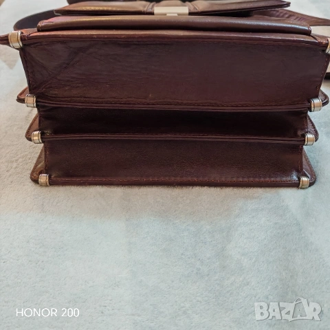 Мъжка бизнес чанта АРТ - 93, естествена кожа. , снимка 3 - Чанти - 54752140