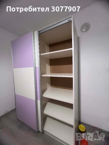Гардероб с плъзгащи врати, снимка 5 - Гардероби - 54266322