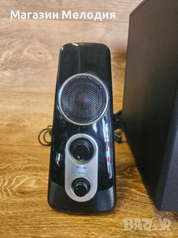 Компютърни колони Logitech Z523 2.1 Мощна аудио система с 360-градусов звук. , снимка 6 - Тонколони - 54192766