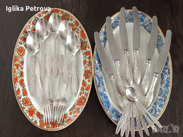 Руски, винтидж прибори, снимка 2 - Антикварни и старинни предмети - 55130693