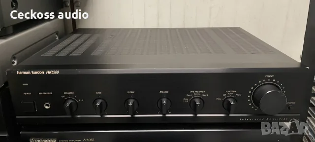 Harman Kardon HK6200 – Класически Hi-Fi стерео усилвател – 120 €, снимка 3 - Ресийвъри, усилватели, смесителни пултове - 55499929