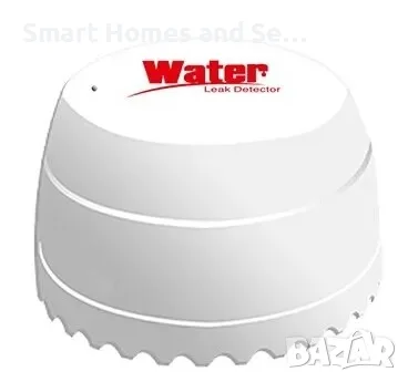 Tuya Smart WiFi сензор / датчик за течове на вода / наводнения