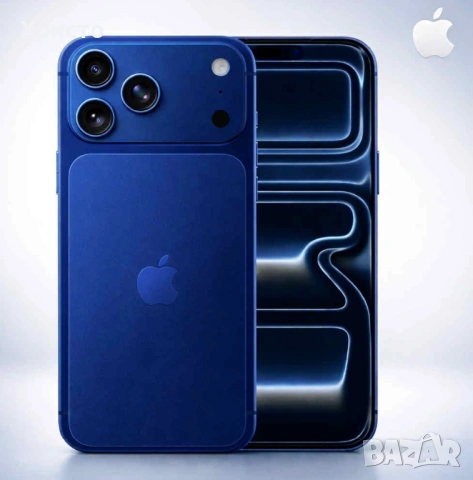 НОВ!!! Apple iPhone 17 Pro Max, 256GB, 5G, Deep Blue + подарък оригинален адаптер Apple , снимка 2 - Apple iPhone - 54003048