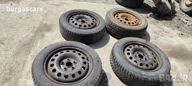 Железни джанти с гуми 16 Ford Galaxy, снимка 2 - Части - 54218878