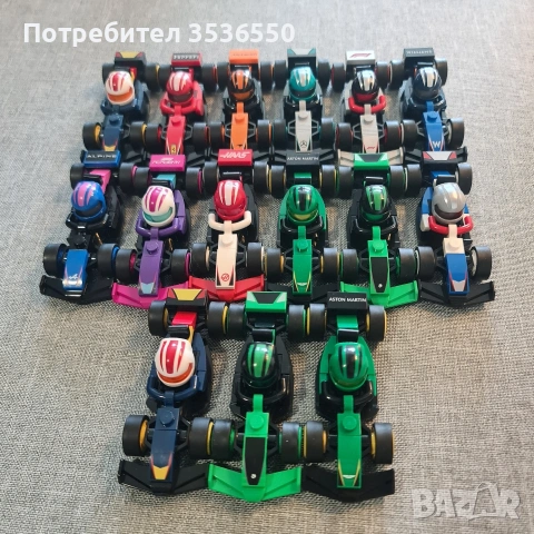 Lego Formula 1 Minifigures пълна колекция