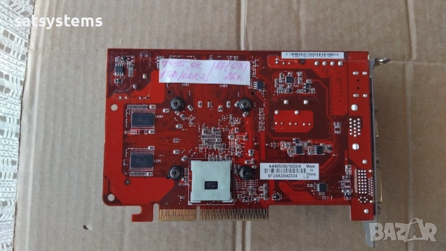 Видео карта AMD Radeon Asus HD AH4650 HDMI 1024MB GDDR2 128bit AGP, снимка 8 - Видеокарти - 54579068