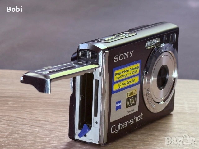 Sony Cyber-shot DSC-W120 – Carl Zeiss , снимка 4 - Фотоапарати - 54943696