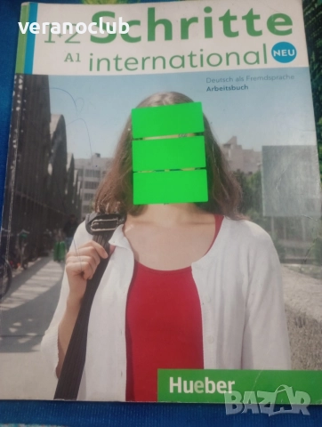 Учебна тетрадка Schritte A1 international NEU Deutch als Fremdsprache Arbeitsbuch