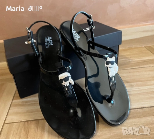 Оригинални сандали Karl Lagerfeld, снимка 5 - Сандали - 55120796