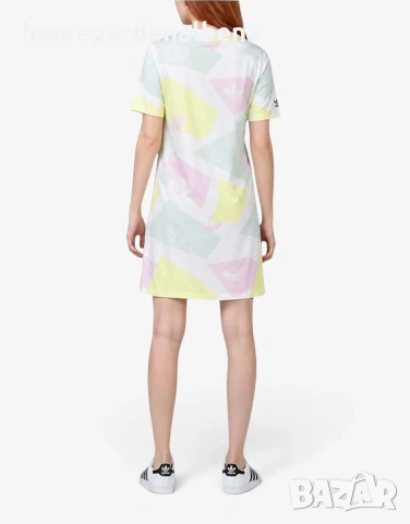 Adidas Originals Graphic Dress Multicolor Дамска Рокля – 100% Памук – 3XS / 2XS / XS / S / M, снимка 2 - Рокли - 54575675