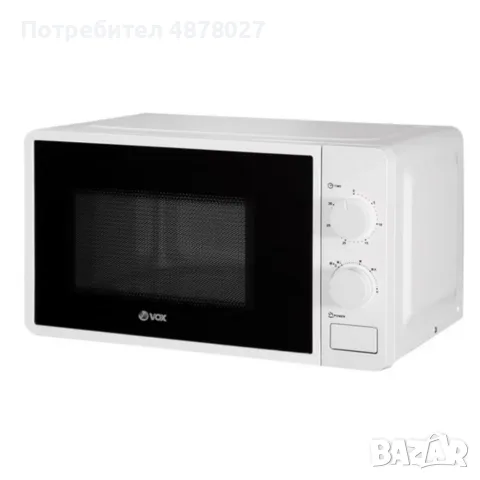 Микровълнова фурна VOX M-30, 700W, 20л с механичен таймер, снимка 2 - Микровълнови - 55516386