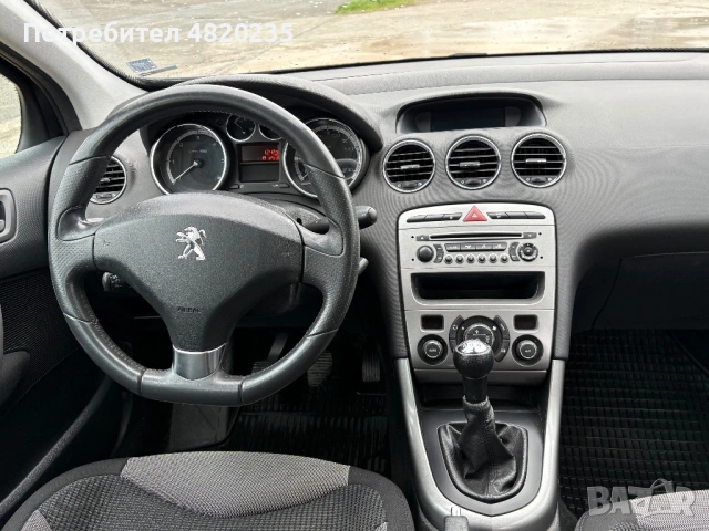 Peugeot 308  1.6 HDI, снимка 10 - Автомобили и джипове - 54457314