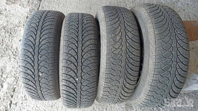 Джанти за WV R15 4х100 със зимни гуми 195х65х15 DOT 2617 - 80€, снимка 5 - Гуми и джанти - 54540755