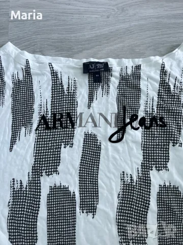 Дамска блуза Armani Jeans с дълъг ръкав размер 44, снимка 3 - Блузи с дълъг ръкав и пуловери - 55479399