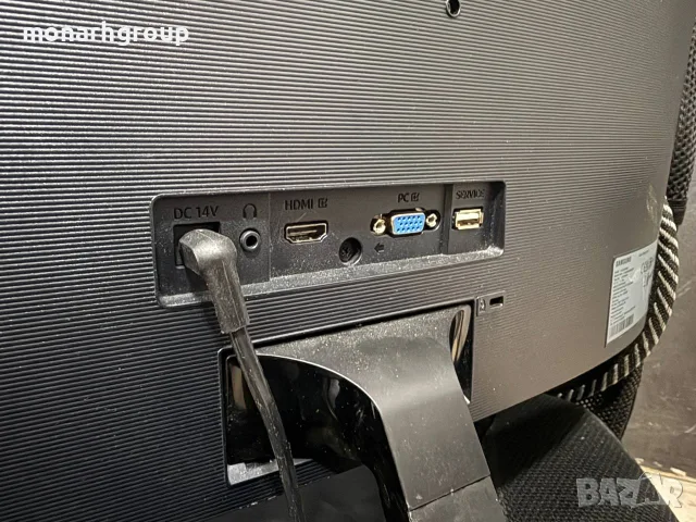 Монитор Samsung LS24D366GAU/+захранващ кабел, снимка 8 - Монитори - 55565233