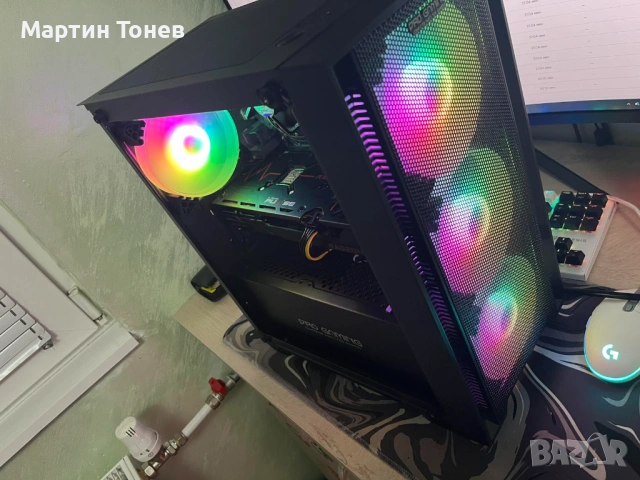 Геймърски компютър RX 6600 XT / i3-10100F / 16GB RAM / 750GB SSD / Win 11 Pro, снимка 13 - Геймърски - 54506053