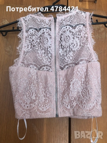 Много нежно розово бюстие, снимка 2 - Корсети, бюстиета, топове - 54299279