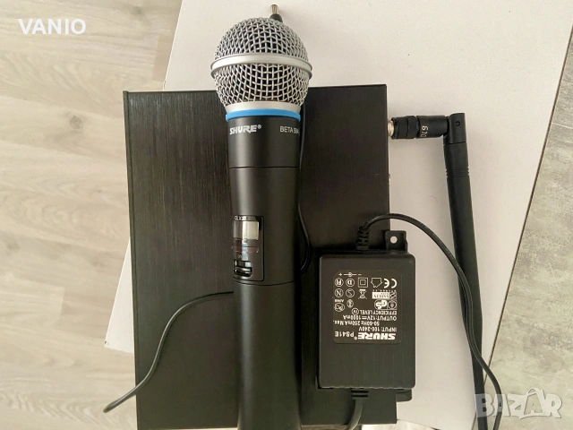 SHURE ULXD 24 BETA 58 – ULXD4E + ULXD2/B58 Вокален Безжичен Микрофон Цена в Евро , снимка 7 - Други - 55281396