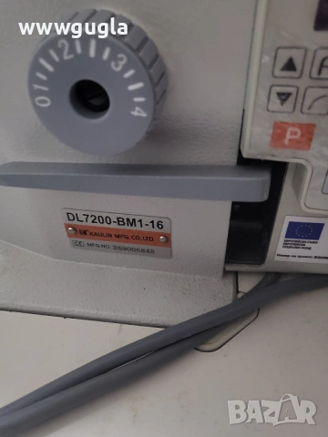 Права шевна машина Siruba DL7200-BM1-16, снимка 3 - Други машини и части - 54203743