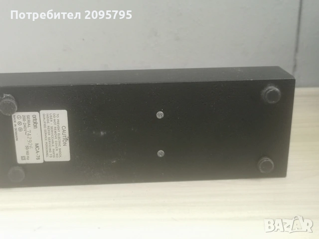 усилвател за грамофон ORTOFON MCA-76, снимка 6 - Грамофони - 54600854