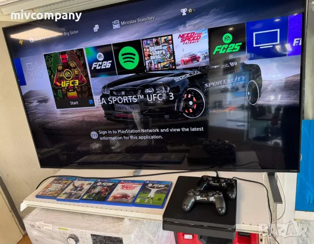 PlayStation 4  500gb + 5 Игри 