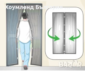 Комарници - Магнитни мрежи за прозорци и врати различни размери, снимка 4 - Дограми - 54342912