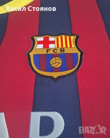 Барселона/Barcelona #10 Messi Nike home 2013-14г. - размер М, снимка 4 - Фен артикули - 54607579