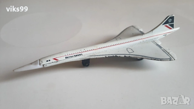 MATCHBOX 1978 SB 23 Concorde British Airways, снимка 2 - Колекции - 54443505