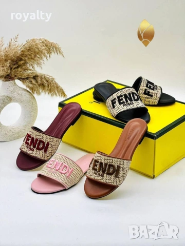 Fendi Нови Дамски Чехли Фенди Различни Цветове 