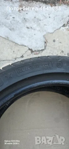 Продавам летни гуми Goodyear Excellence 255/40 R18 RunFlat, снимка 4 - Гуми и джанти - 55653861