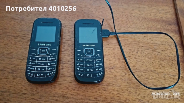 САМСУНГ Е1200и - два броя плюс зарядно, супер евтино, отлични, снимка 4 - Samsung - 55085706