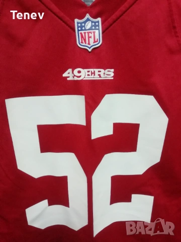 San Francisco 49ers Patrick Willis Nike jersey NFL оригинална тениска джърси XL-2XL, снимка 6 - Тениски - 43296276