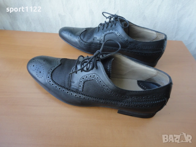 N42 Zara/естествена кожа/мъжки обувки, снимка 4 - Официални обувки - 54691647