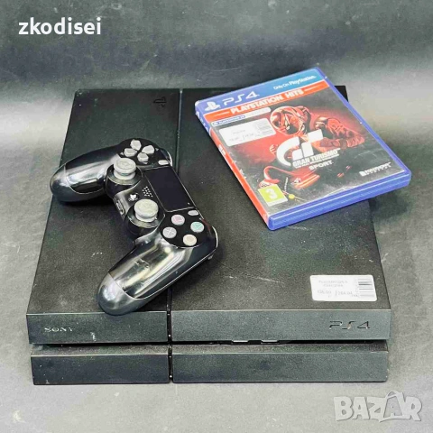 Конзола SONY - PS4 CUH1216A с 1бр. джойстик и 1бр. игра